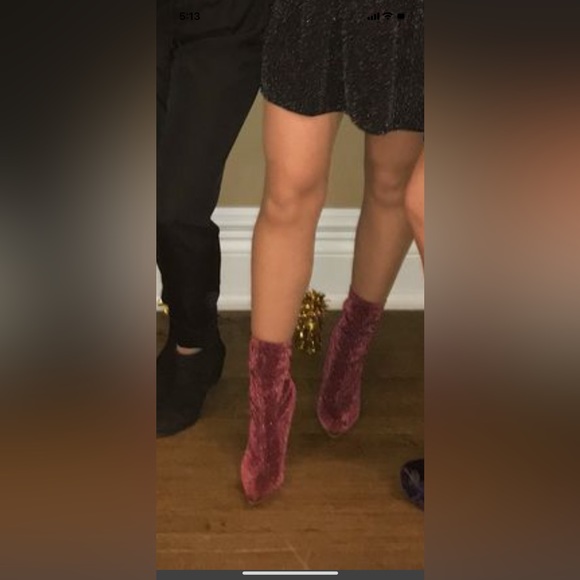 Sparkle block heel boot - Picture 3 of 4